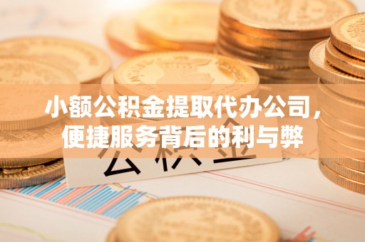 娄底小额公积金提取代办公司，便捷服务背后的利与弊