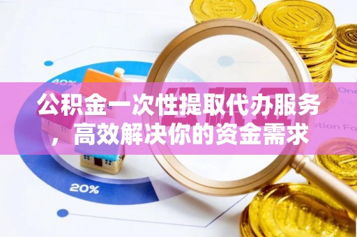 娄底公积金一次性提取代办服务，高效解决你的资金需求