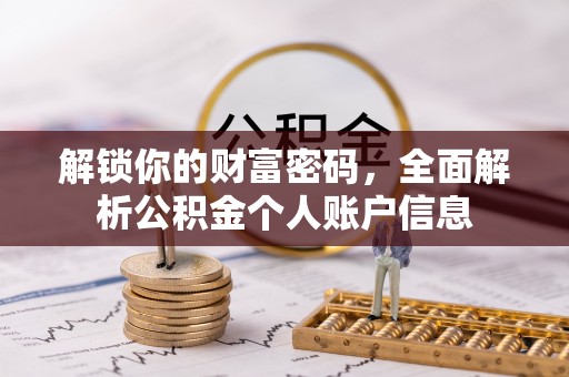 娄底解锁你的财富密码，全面解析公积金个人账户信息