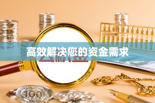 娄底高效解决您的资金需求