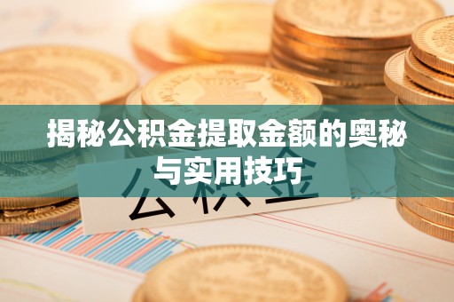 娄底揭秘公积金提取金额的奥秘与实用技巧