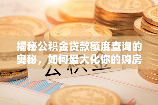 娄底揭秘公积金贷款额度查询的奥秘，如何最大化你的购房资金