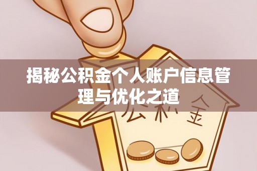 娄底揭秘公积金个人账户信息管理与优化之道