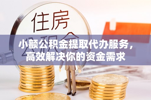 娄底小额公积金提取代办服务，高效解决你的资金需求