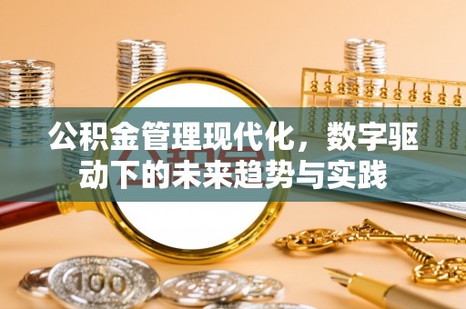 娄底公积金管理现代化，数字驱动下的未来趋势与实践
