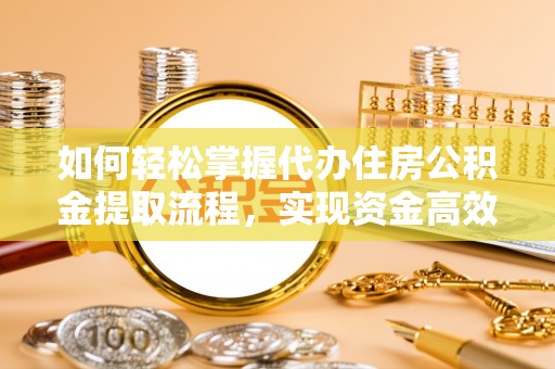 娄底如何轻松掌握代办住房公积金提取流程，实现资金高效利用