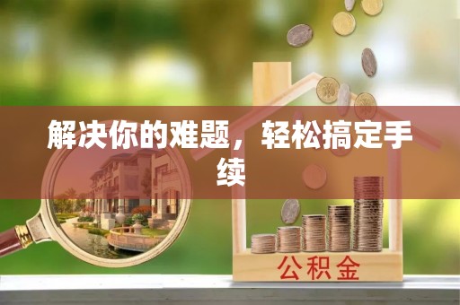 娄底解决你的难题，轻松搞定手续