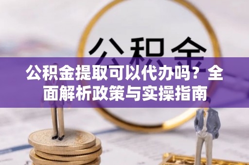 娄底公积金提取可以代办吗？全面解析政策与实操指南