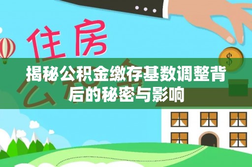 娄底揭秘公积金缴存基数调整背后的秘密与影响