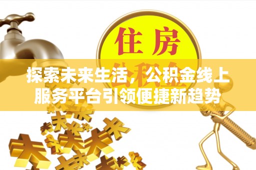 娄底探索未来生活，公积金线上服务平台引领便捷新趋势