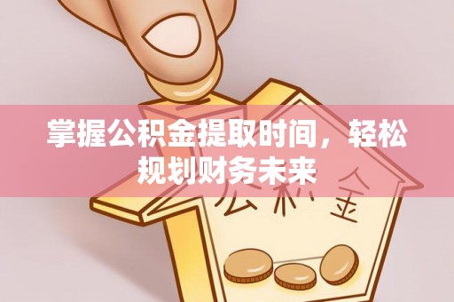 娄底掌握公积金提取时间，轻松规划财务未来