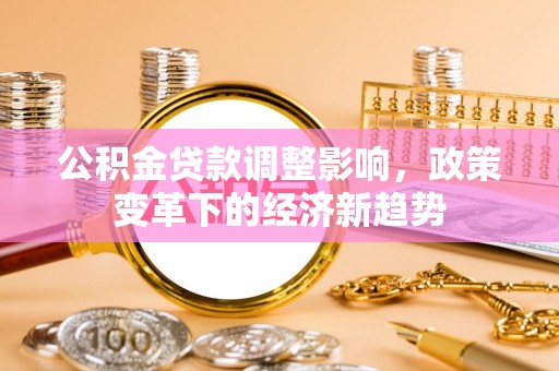 娄底公积金贷款调整影响，政策变革下的经济新趋势