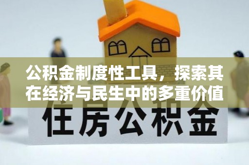 娄底公积金制度性工具，探索其在经济与民生中的多重价值