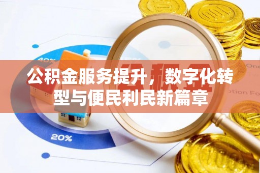 娄底公积金服务提升，数字化转型与便民利民新篇章