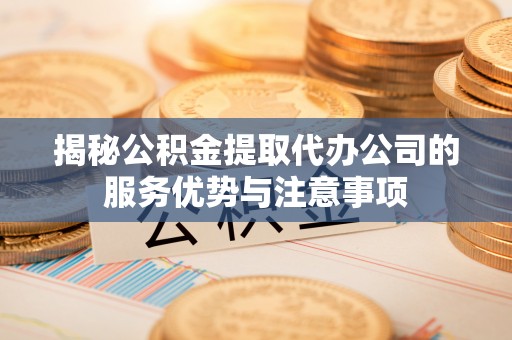 娄底揭秘公积金提取代办公司的服务优势与注意事项