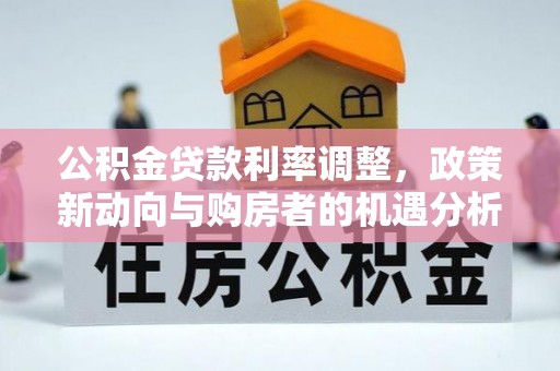 娄底公积金贷款利率调整，政策新动向与购房者的机遇分析