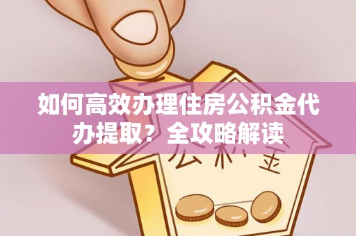 娄底如何高效办理住房公积金代办提取？全攻略解读