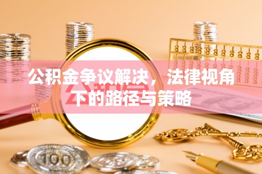 娄底公积金争议解决，法律视角下的路径与策略