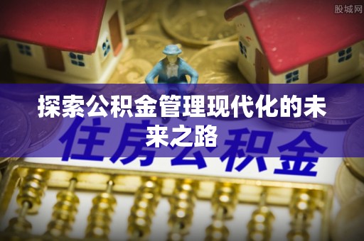娄底探索公积金管理现代化的未来之路