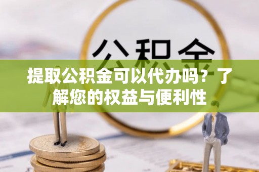 娄底提取公积金可以代办吗？了解您的权益与便利性