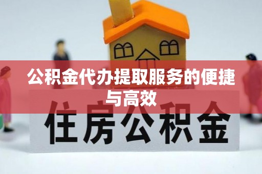 娄底公积金代办提取服务的便捷与高效
