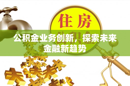 娄底公积金业务创新，探索未来金融新趋势
