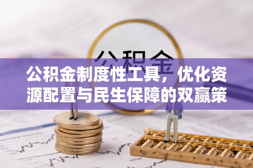 娄底公积金制度性工具，优化资源配置与民生保障的双赢策略