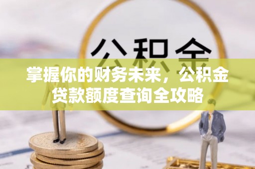 娄底掌握你的财务未来，公积金贷款额度查询全攻略