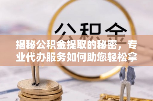 娄底揭秘公积金提取的秘密，专业代办服务如何助您轻松拿钱