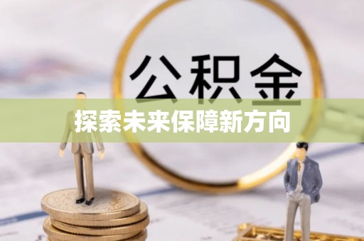 娄底探索未来保障新方向