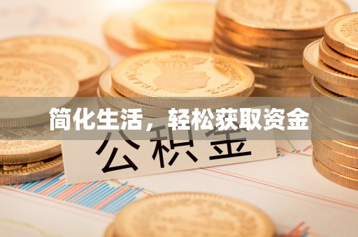 娄底简化生活，轻松获取资金