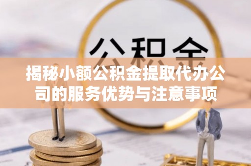 娄底揭秘小额公积金提取代办公司的服务优势与注意事项