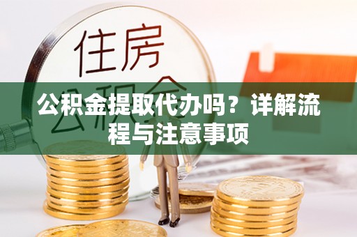 娄底公积金提取代办吗？详解流程与注意事项