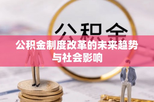 娄底公积金制度改革的未来趋势与社会影响