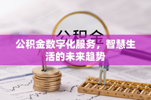 娄底公积金数字化服务，智慧生活的未来趋势